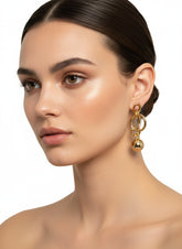 Abstract Silver-Gold Fusion